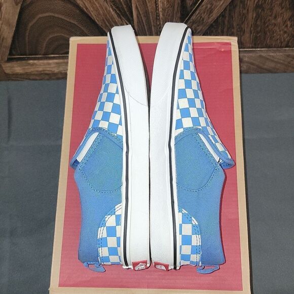 Vans Classic Slip On Checkerboard Shoes Size 5.5 Youth / Women 7 - Picture 8 of 13
